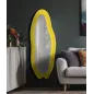 LUSTRO NASTENNE CHANEL ŻÓŁTE 60X4X160 cm (WYMIARY LUSTRA 38X137 cm)